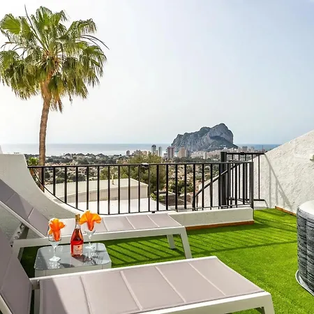 With Jacuzzi In Calp, 70 M², 4 Guests *